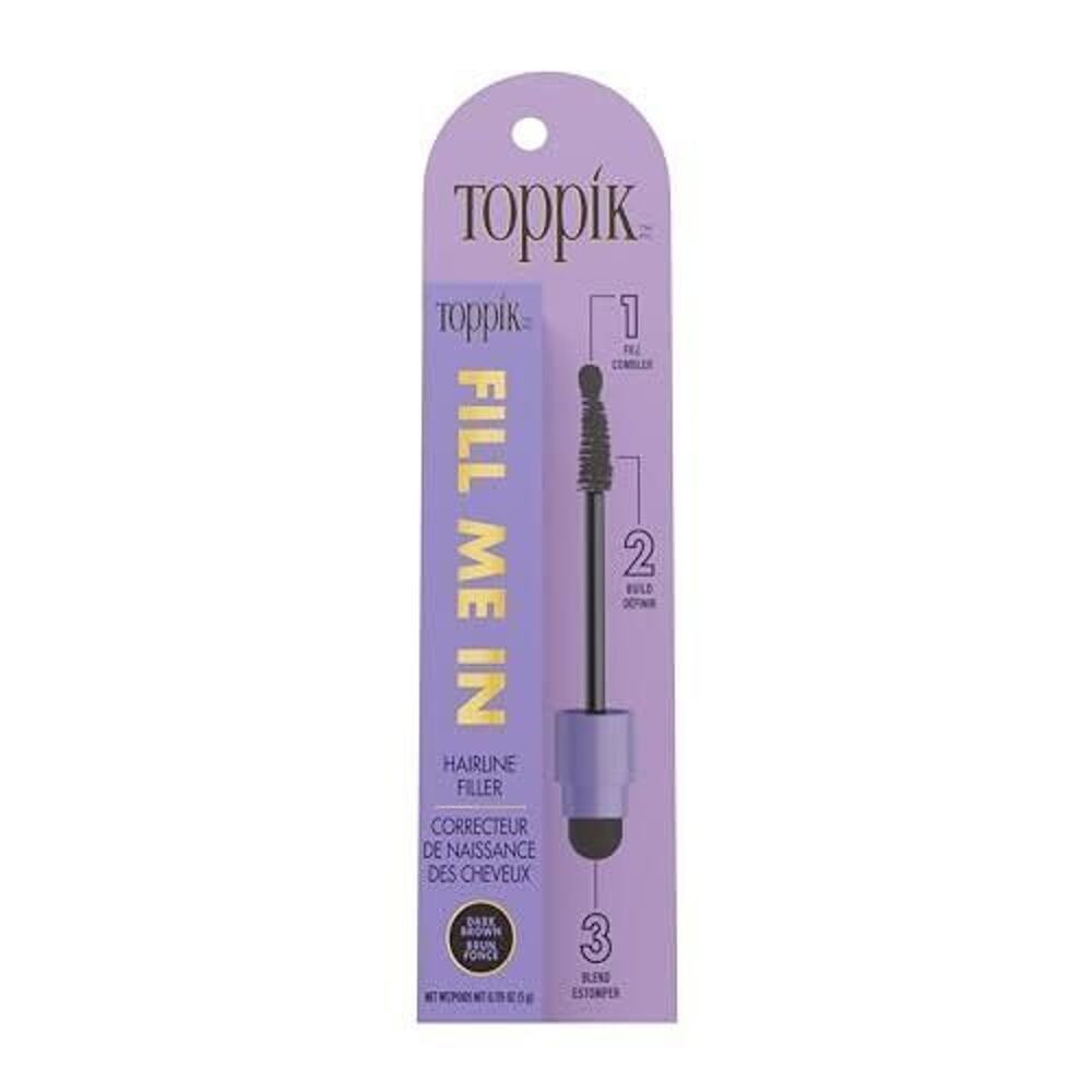 Dark Brown-Toppik for Women Fill Me in Color Touch-up System-0.176oz